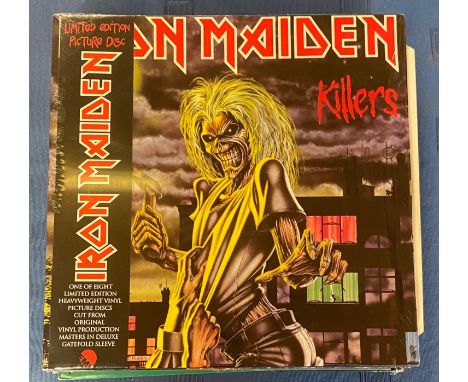 Iron Maiden, 13 Vinyl Albums.  Killers, The First 10 years of the Irons, The Clairvoyant, Life After Death, Purgatory, Powers