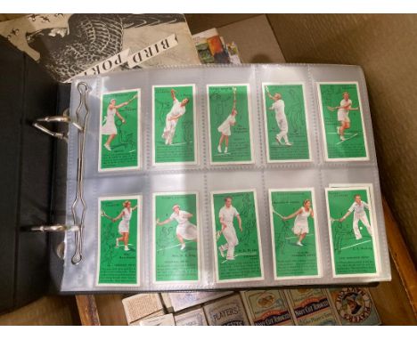 Large accumulation of Cigarette cards and tea cards , many complete and very near complete sets 