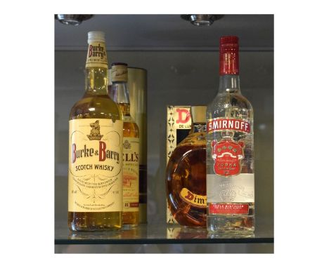 Spirits - Bells Extra Special Old Scotch Whisky aged 8 years, 70cl, Burke & Barry Scotch Whisky, 70cl, Dimple Deluxe Scotch W