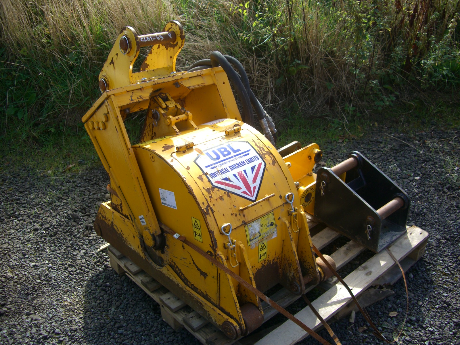 2012 Universal Bingham Patch / Road Planer to suit JCB 3CX Appraisal