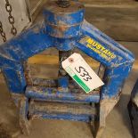 MUSTANG POLYETHELENE MOD. DBS-44F PIPE SQUEEZE TOOL 1 1/4" 2" 3" 4" IPS CAP