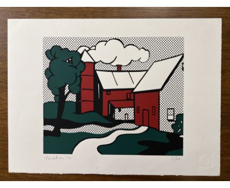 Silk screen print. Signed in pencil. Dated 1969 and numbered 17/250.&nbsp;48.5 x 66 cm.With the embossed stamp of the publish