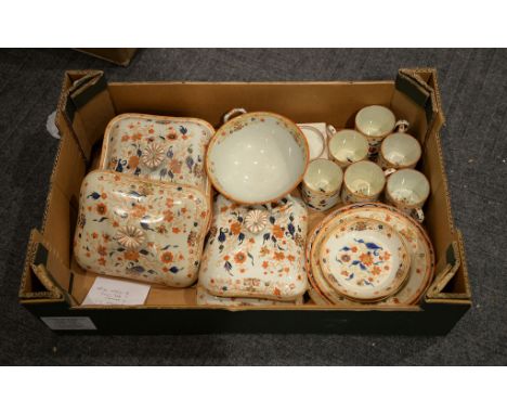 The remnants of a Wedgwood 'Queens Ware' dinner service, first quarter 19th century