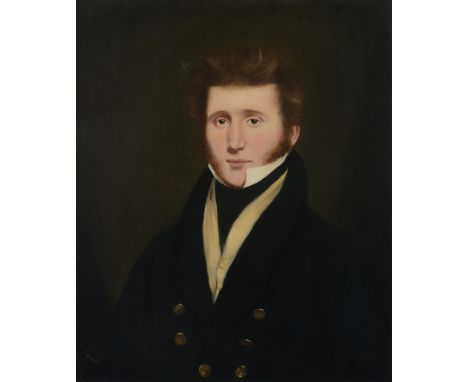 British School (19th century) Portrait of a gentleman Oil on canvas 76 x 63cm (29 7/8 x 24 3/4in.)