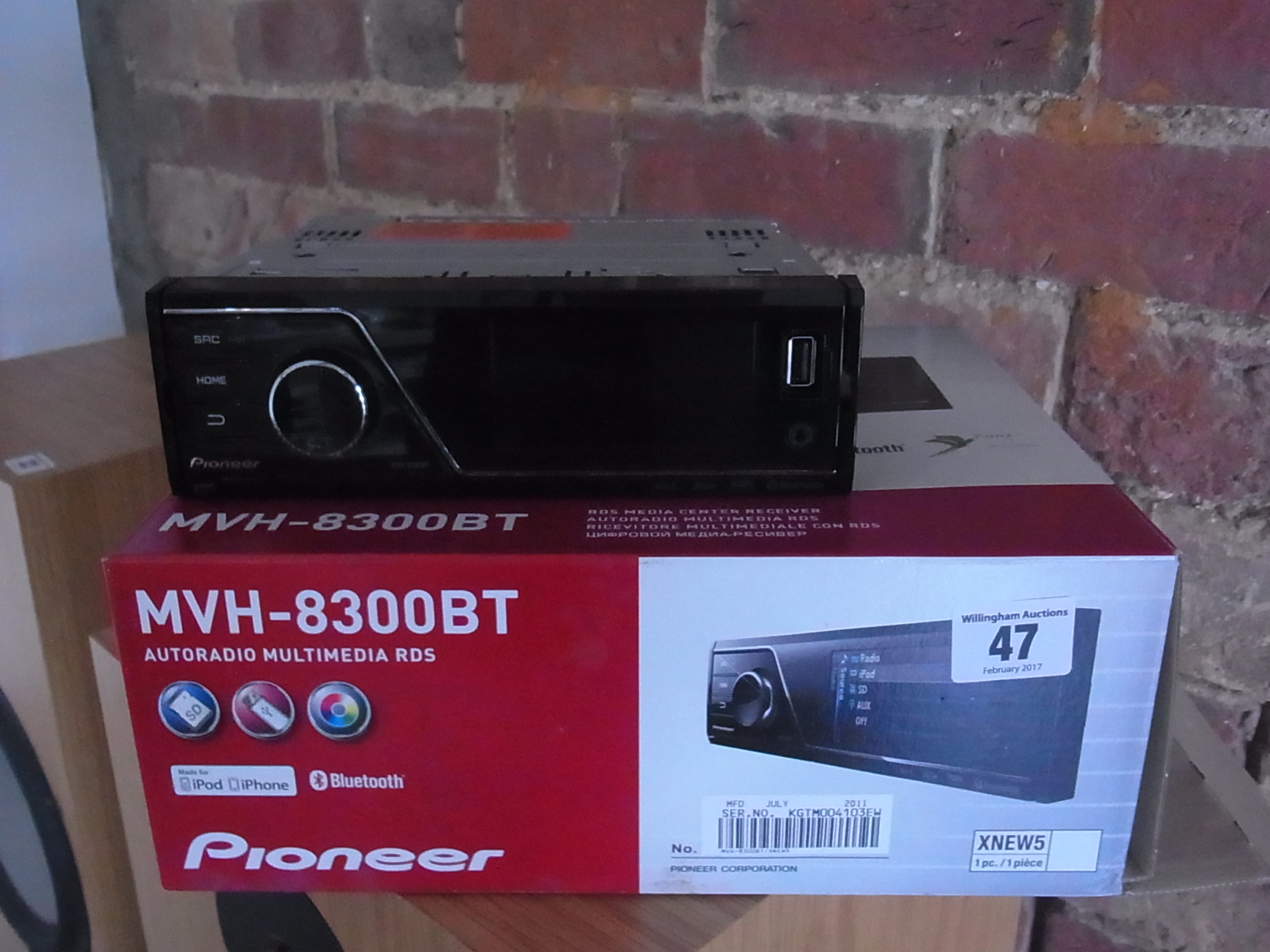 Pioneer mvh 8300bt как слушать музыку через блютуз