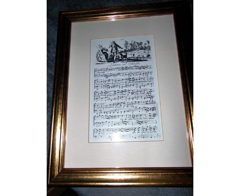 A set of 2  musical scores Damon and Florella and Sung by M Cubber  Scottish and English songs, military music and keyboard m