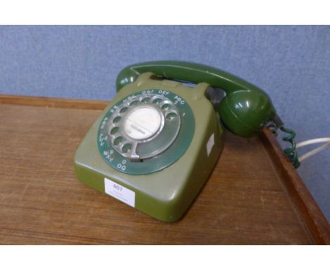A vintage telephone 