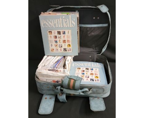 LARGE SELECTION OF VINTAGE SEWING PATTERNSmostly 1980s, contained in a vintage suitcase