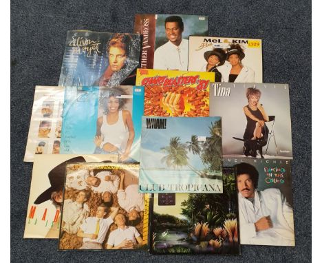 SELECTION OF VINYL RECORDScomprising 24 singles and 144 LPs, including Michael Jackson, Madonna, Spandu Ballet, Duran Duran, 