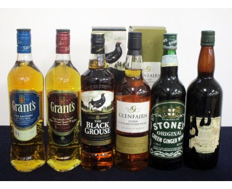 1 70-cl bt Grants Ale Cask Finish Blended Scotch Whisky 1 70-cl bt Grants The Family Reserve Blended Scotch Whisky 1 70-cl bt