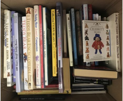 A collection of Teddy Bear books to include The Teddy Bear Encyclopaedia, Collecting Teddy Bears, 100 years of Steiff Teddy B