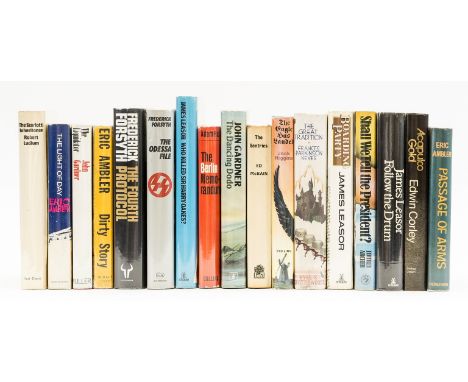 NO RESERVE Ambler (Eric) Passage of Arms, jacket with light toning to spine, 1959 § McBain (Ed) The Sentries, jacket spine ch