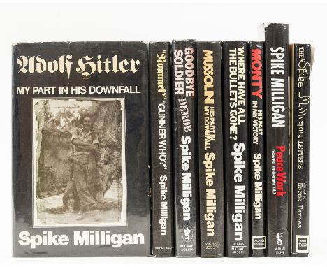 NO RESERVE Milligan (Spike) [The War Memoirs], 7 vol., first editions, vol. 2 signed by the author with COA loosely inserted,