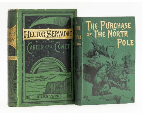 Verne (Jules) Hector Servadac, first English edition, plates, advertisements at end, original pictorial green cloth, slight b