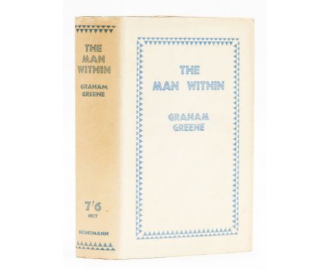 Greene (Graham) The Man Within, third or fourth impression, signed by the author on title, original cloth, slight shelf-lean,