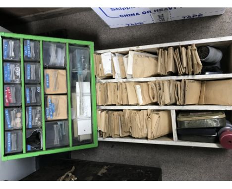 2 boxes of watch parts and tools