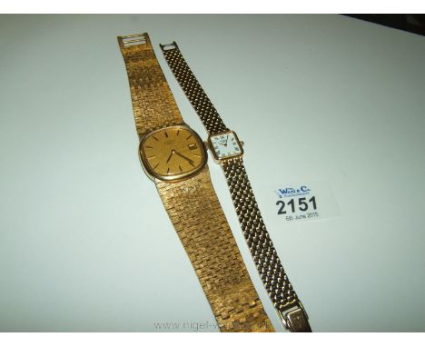 Two Rotary Wristwatches, gents and ladies.
