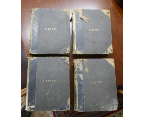 2 sets of volumes I &amp; II History of England by R Knott 