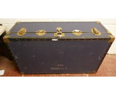Large Navy trunk 