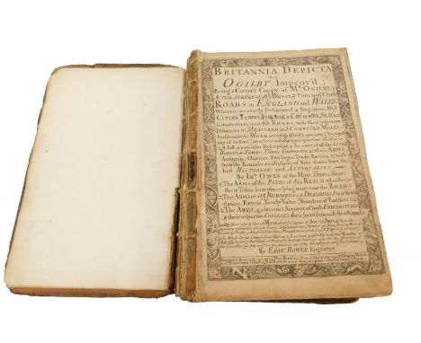 Mr Ogilby. Britannia Depicta or Ogilby Improv'd, Being A Correct Copy Of Mr Ogilby's Actual Survey Of All Ye Direct And Princ