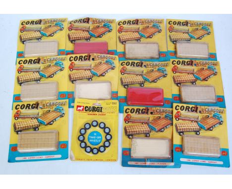 A Corgi Toys 6-piece trade box No. 1488 of cement lorry loads, together with five bubble packed No. 1485 and No. 1486 Corgi C