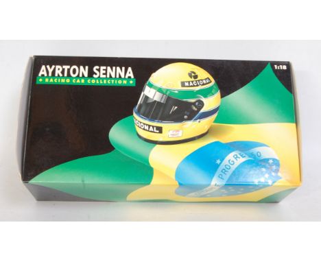 A Minichamps 1/18 scale Ayrton Senna Racing Collection boxed F1 car, to include a Williams Renault FW16 A Senna, model No. 54