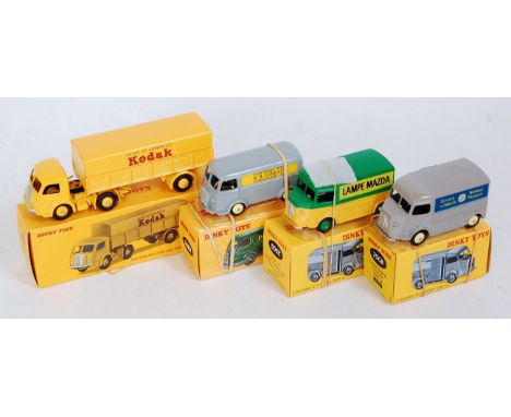 Four various boxes Dinky Toys Atlas editions gift set release boxed diecasts, scarce examples to include a Citroen 1200 Mazda