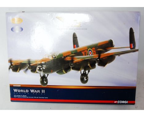 A Corgi Aviation Archive No. AA32609 1/72 scale 60th Anniversary model of an Avro Lancaster B1 Special, Grand Slam, appears a