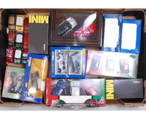 20 various boxed and loose Mini Modern Release diecast to include Corgi, Mini Mania and others, some examples loose to includ