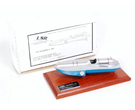 An LSR Productions 1/43 scale whitemetal handbuilt model of a Bluebird 2 K4 1939 Waterspeed record boat, rare example in orig