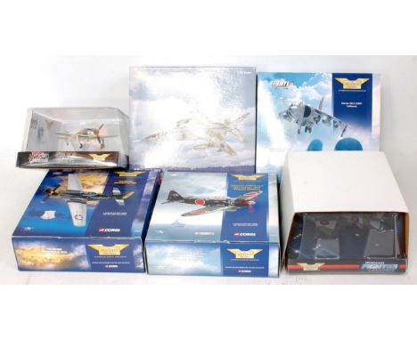 Six various boxed mixed scale Corgi Aviation Archive diecast aircraft Ref Nos. to include AA32709, AA35405, AA32401, AA34303,