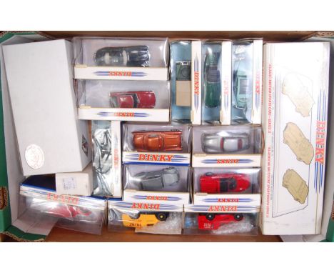 16 various boxed Dinky by Matchbox collection modern release diecasts to include the Classic British Sport cars Series 2 box 