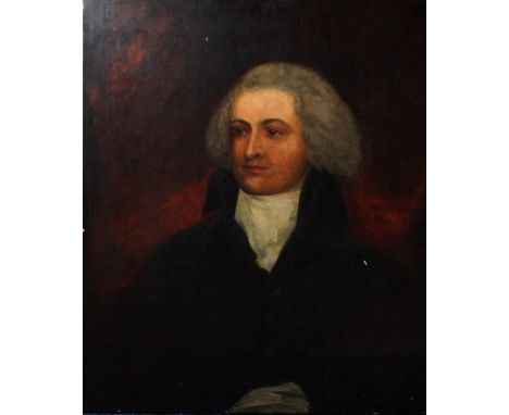 British School (18th Century) - 'Portrait of a Gentleman'
Oil on canvas, cleaned and re-lined, approx 76x64cm, unframed. 