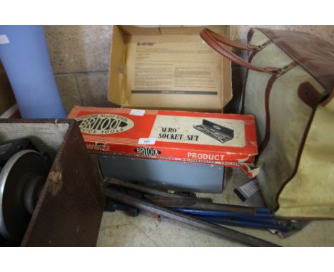Assorted tools, spanners, socket set etc