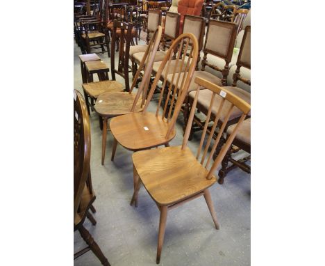 3 light Ercol chairs