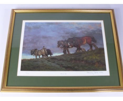 Mick Cawston, 1959-2006, two limited edition sporting prints one depicting Setters no. 656/850 approx 60 x 32 cms and the oth