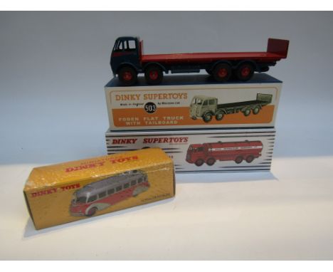 Two boxed and sealed Atlas Editions reproduction Dinky diecast vehicles to include Supertoys 943 Leyland Octopus Tanker-Esso 