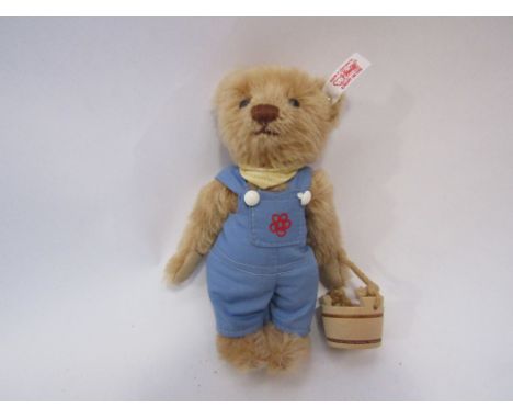 A Steiff Jack mohair teddy bear, 14cm tall