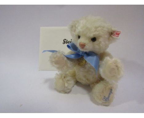 A Steiff George Royal Baby mohair teddy bear, 26cm