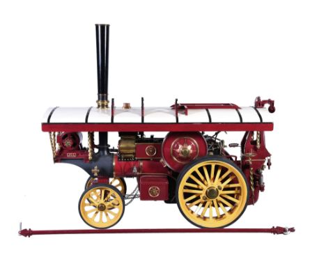  A finely engineered exhibition quality 2 inch scale model of the Fowler Scenic Showmans engine 'Jill',   built by the late M