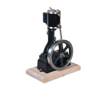  A well engineered model of a Stuart Turner No 1 live steam vertical stationary engine,   the single cylinder of 2 inch bore 