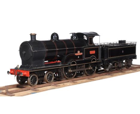  A rare and well engineered 7 Â¼ inch gauge model of a LNWR 4-4-0 Class 'George the Fifth' tender locomotive No 5000  Coronat