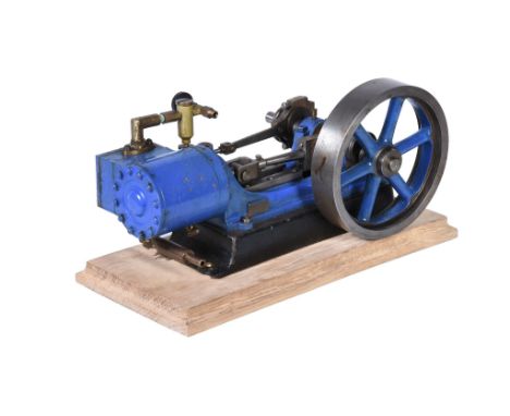  A well engineered model of a Stuart Turner No 9 live steam horizontal mill engine,   having lagged single cylinder with 1 1/