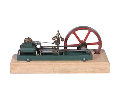  A well engineered model of a Stuart Turner  Single Victoria  live steam horizontal mill engine,   the single cylinder 1 inch