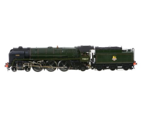  A well engineered gauge 1 model of British Railways 4-6-2 tender locomotive  Arrow  No 70017,   built by The Gauge One Model