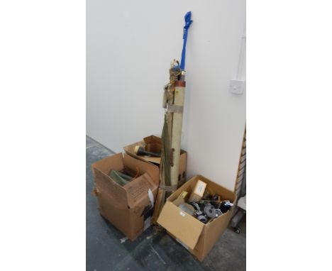 Large quantity of fishing equipment including assorted makes of fishing reels, an Allcock reel, an Allcock Beaudex by J W You