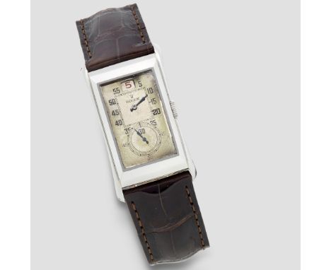 Rolex. An unusual stainless steel manual wind jump hour wristwatchModel: Prince Jump HourReference: 1491Date: Circa 1930Movem