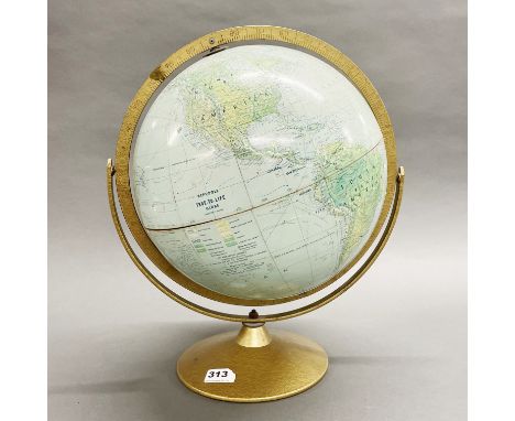 A large vintage globe, Repglobel, H. 41cm.