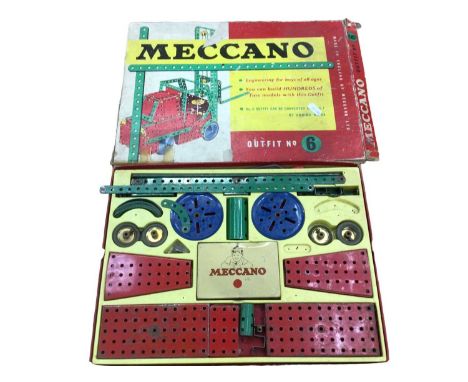 Meccano No.6 outfit in original box, boxed lego items, twinplate xylophone and other games including Bonanza board game etc.