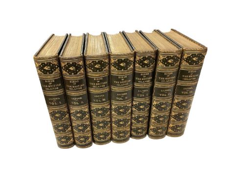 Thomas Lilford - Coloured Figures of the Birds of the British Isles, London, R H Porter, 1885-1897, first edition, 7 Vols, 42